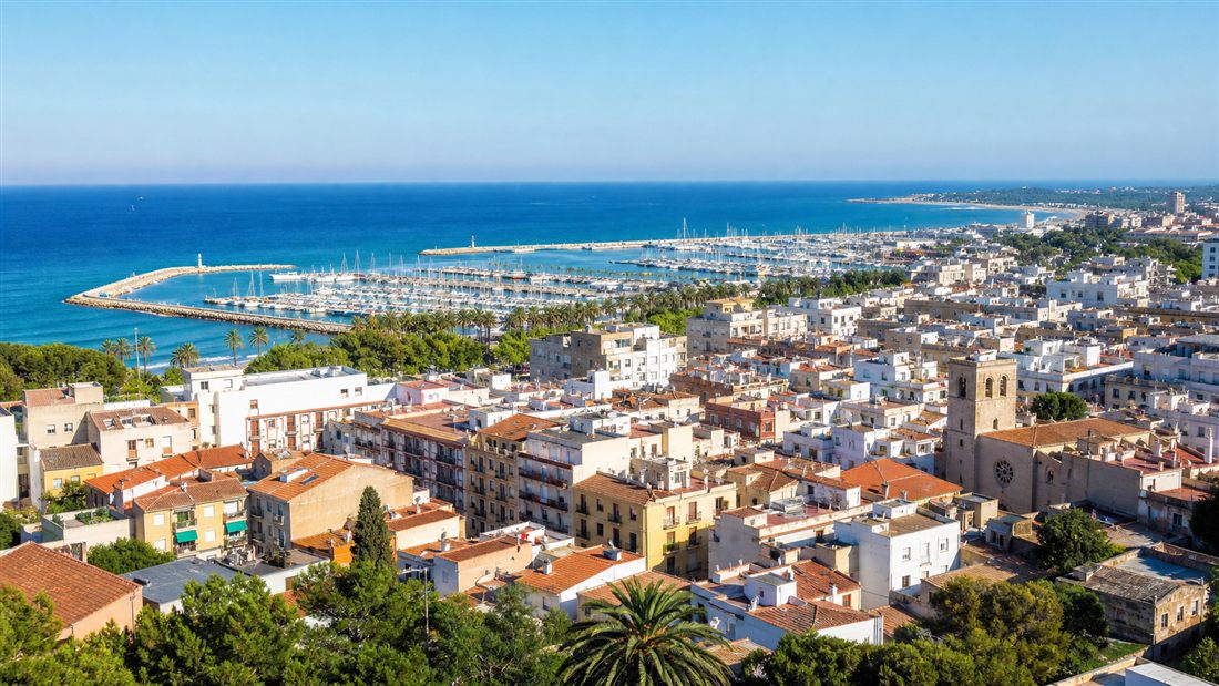 Vista costera de Vilanova i la Geltrú