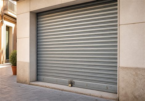 Persianas metálicas para locales en Vilanova i la Geltrú